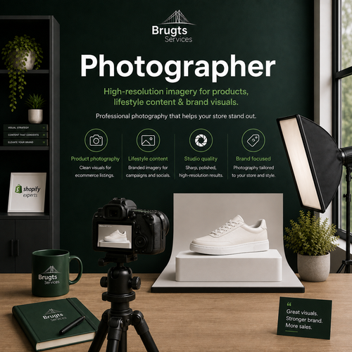Professional Photographer for Webshops