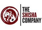 Logo of The Shisha Company with a stylized lion and text.